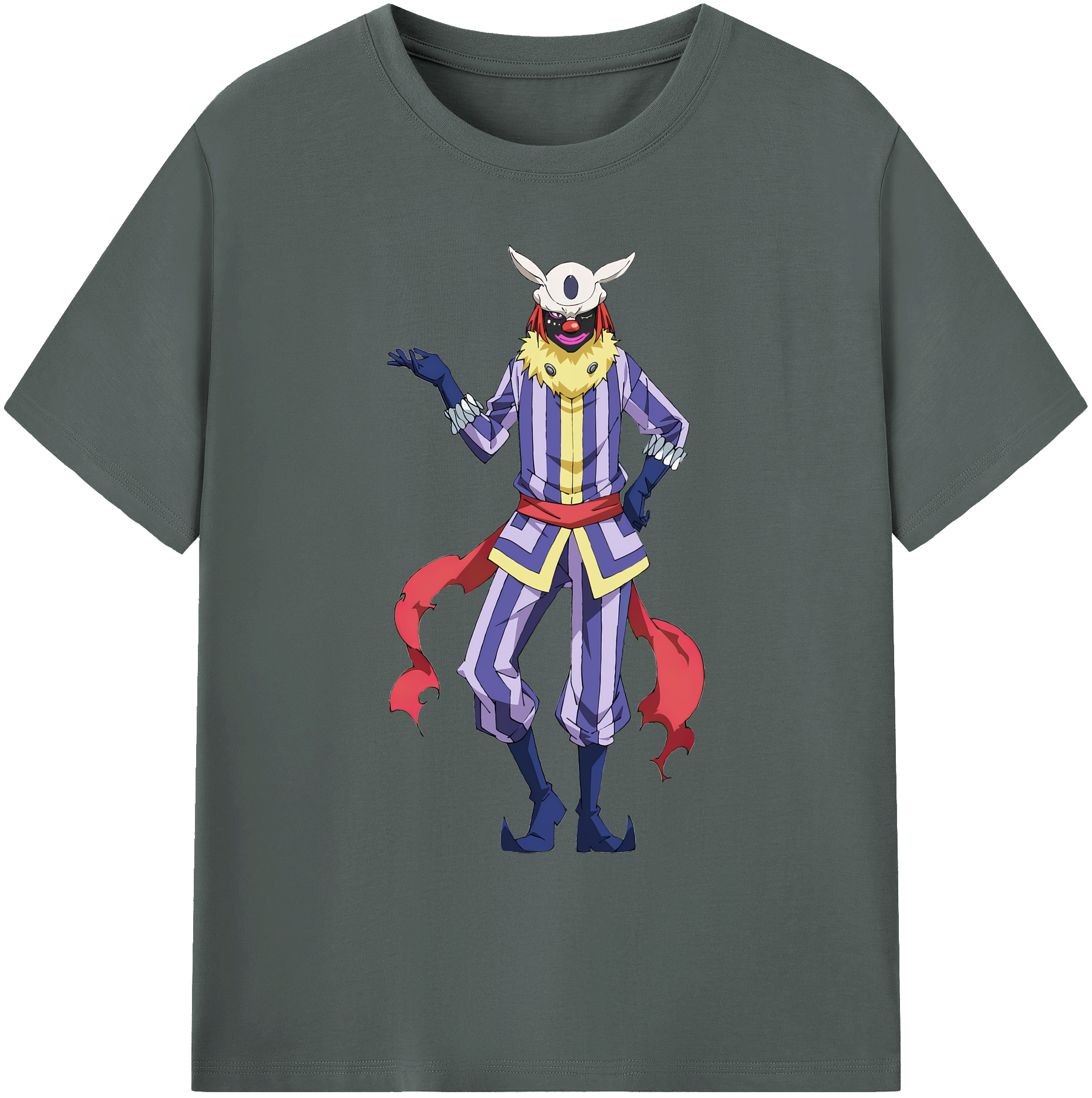 （画像用） 転スラ Regarding Reincarnated to Slime 綿100％ メンズ半袖Tシャツ｜肌触りやわらか＆通気性
